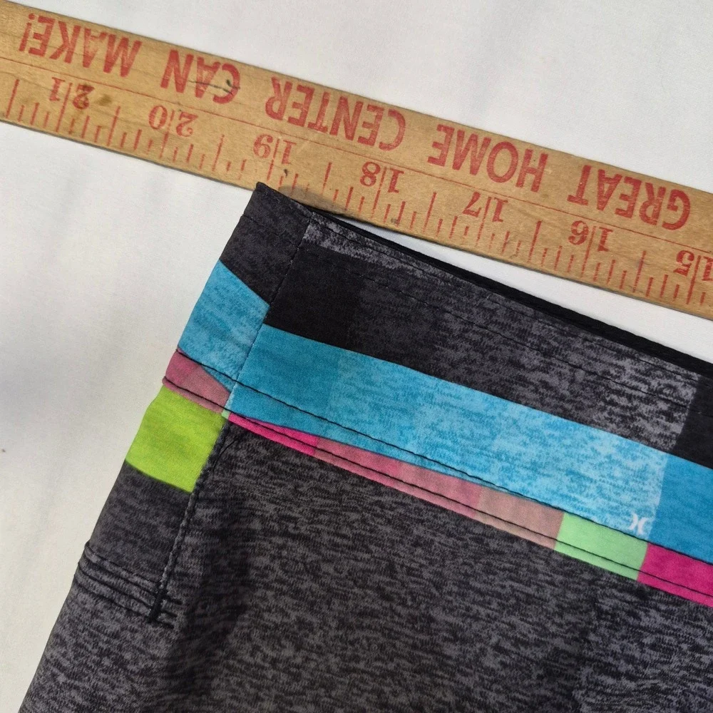 Hurley Board Shorts Mens 36 Multicolor Kingsroad Phantom Block Party Swim Trunks